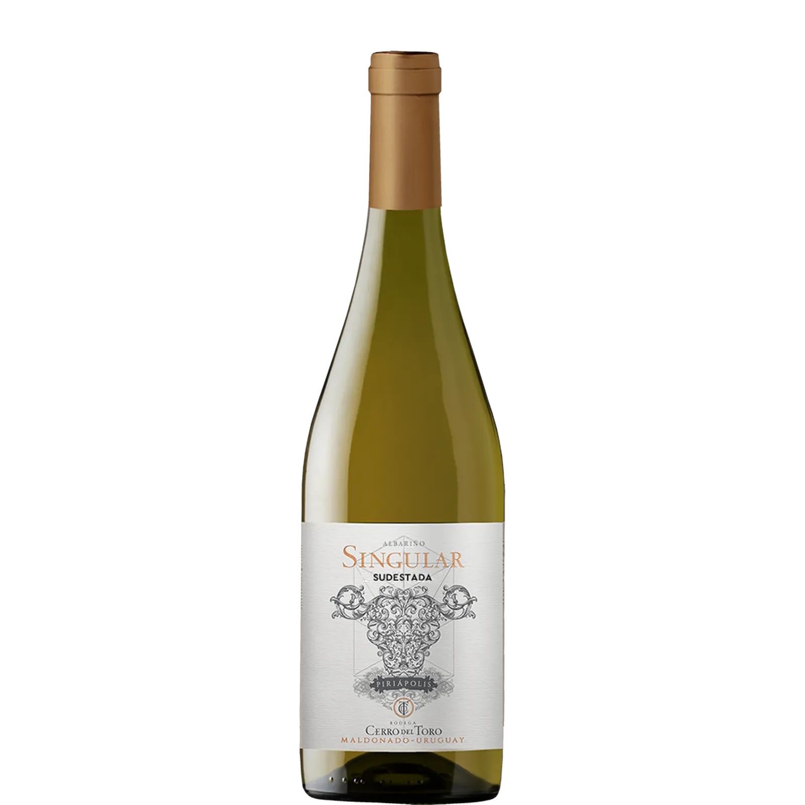 Vino blanco uruguayo SINGULAR Albariño Sudestada - Cerro del Toro