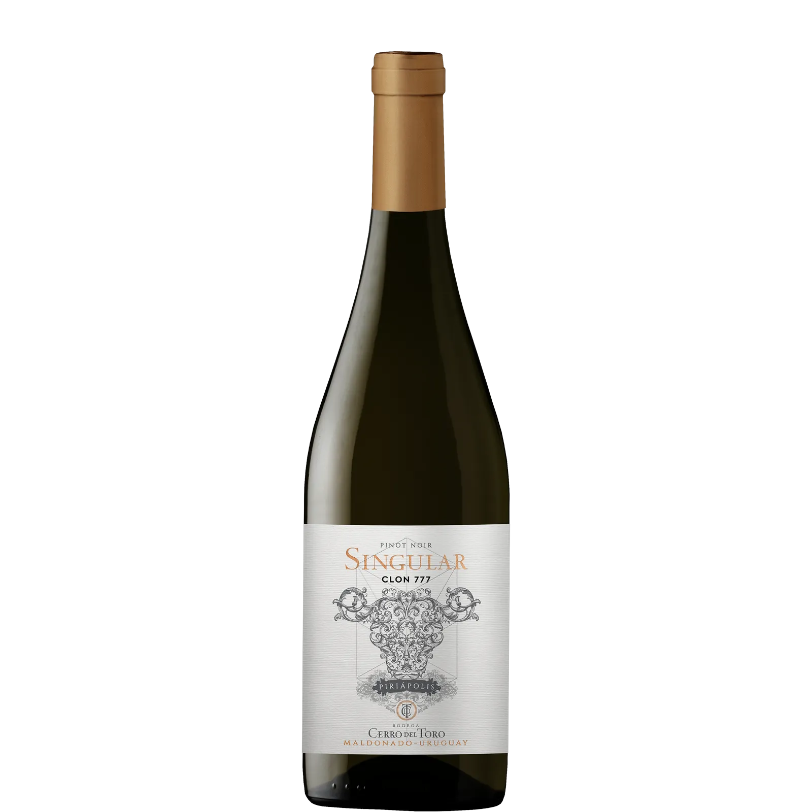 Vino tinto uruguayo SINGULAR Pinot Noir Clon 777 - Cerro del Toro