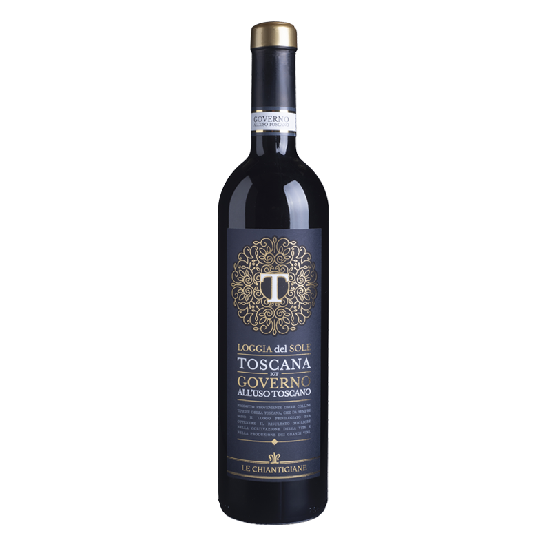 LOGGIA DEL SOLE - Governo All’Uso Toscano IGT - VIno tinto italiano