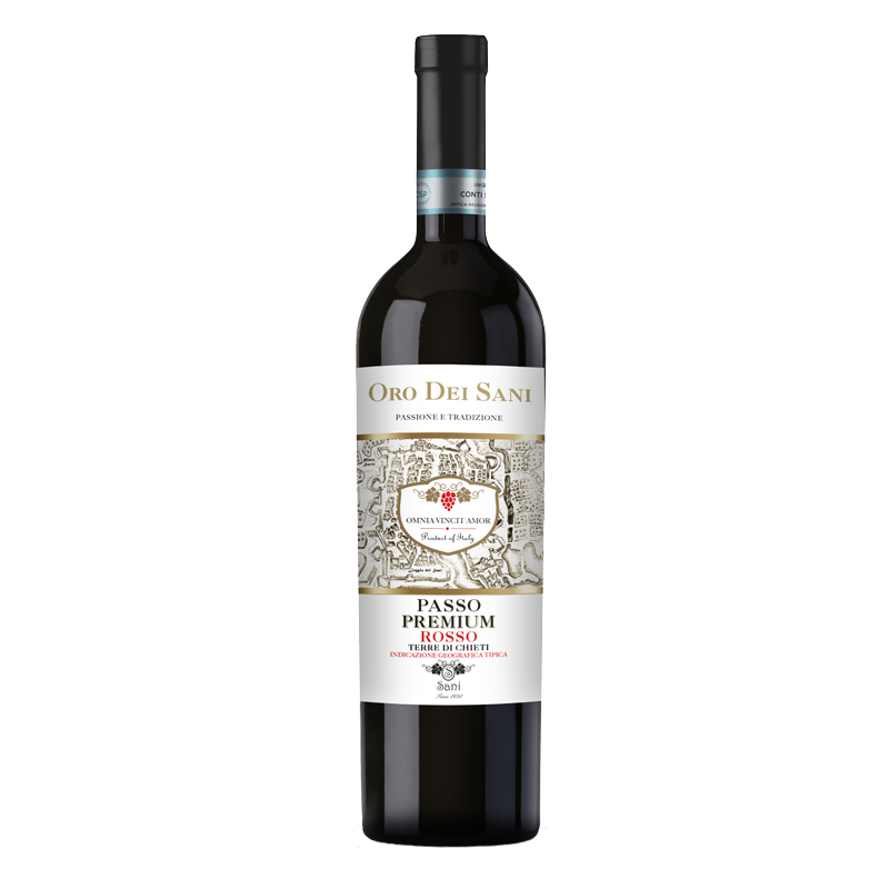 ORO dei SANI - Passo Premium Rosso Terre di Chieti IGT - Vino tinto italiano